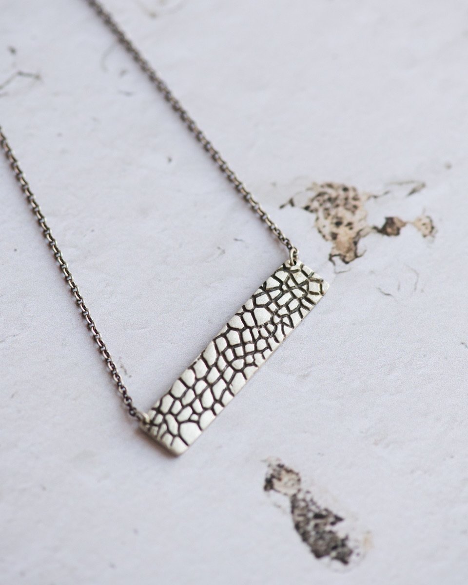 Reptile necklace on sale